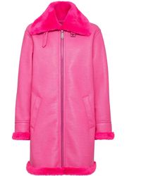 Philipp Plein - Eco Mutton Aviator Skull&Bones Mantel - Lyst