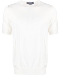 Corneliani - T-shirt Met Ronde Hals - Lyst