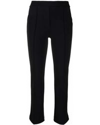 La Petite Robe Di Chiara Boni - Cropped Straight-Leg Trousers - Lyst