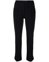 La Petite Robe Di Chiara Boni - Cropped Straight-Leg Trousers - Lyst