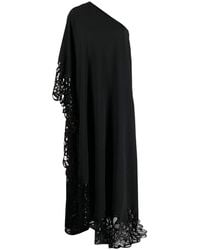 Elie Saab - One-shoulder Satin Gown - Lyst