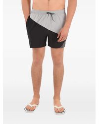 Nike - Logo-Print Swim Shorts - Lyst