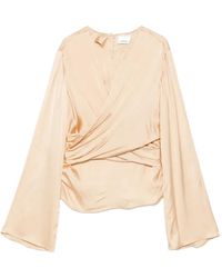 Isabel Marant - Neame Crossover-Detail Blouse - Lyst