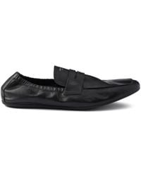 Prada - Shuffle Antiqued Leather Loafers - Lyst