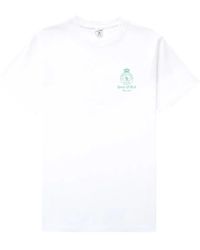 Sporty & Rich - Crown Short-Sleeve Cotton T-Shirt - Lyst