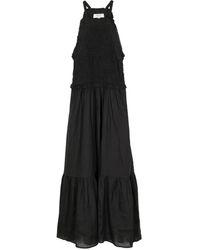 Sea - Cole Smocked Midi Dress - Lyst