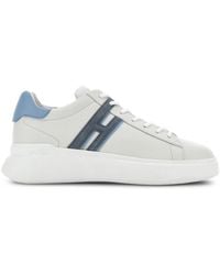 Hogan - Lace-up Leather Sneakers - Lyst