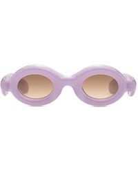 Paloceras - Pebble Lilac Dream Rx Round-Frame Sunglasses - Lyst