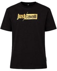 Just Cavalli - Logo T-Shirt - Lyst