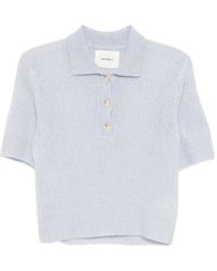 Lisa Yang - Masy Short-Sleeve Polo Top - Lyst