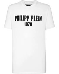 Philipp Plein - T-Shirt Mit 1978 Logo-Print - Lyst