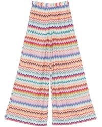 Missoni - Zigzag Palazzo Pants - Lyst