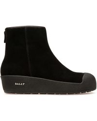 Bally - Guard Suede Ankle Boots - Lyst
