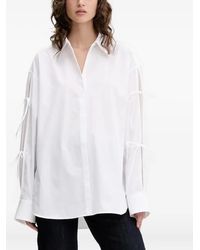 HUGO - スリットスリーブ シャツ - Lyst