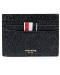 Thom Browne - Leather Credit Card Case - Lyst