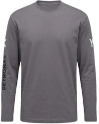 Y-3 - X Mercedes Chaos Long-Sleeve Graphic-Print T-Shirt - Lyst