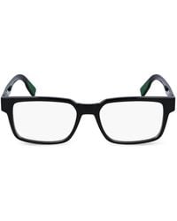 Lacoste - Brille Mit Eckigem Gestell - Lyst