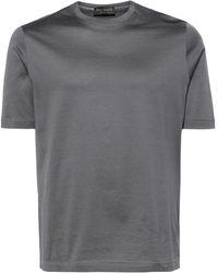 Dell'Oglio - Crew-neck Cotton T-shirt - Lyst