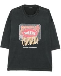 Willy Chavarria - Especial Chorizo Buffalo Graphic-Print Distressed T-Shirt - Lyst