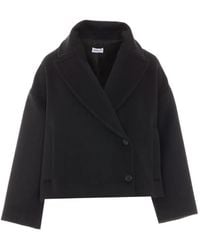 RUE DU BAC - Cropped Double-Breasted Jacket - Lyst