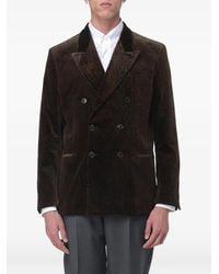Etro - Paisley Double-Breasted Coat - Lyst