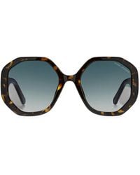 Marc Jacobs - Lunettes De Soleil À Monture Géométrique - Lyst