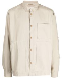 Folk - Assembly Work Cotton Shirt Jacket - Lyst