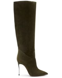 Casadei - Blade Knee-High Boots - Lyst