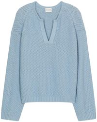 Closed - V-Neck Long-Sleeve Sweater - Lyst
