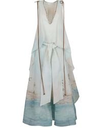 Zimmermann - Illuminate Abendkleid - Lyst