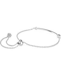 Swarovski - Idyllia Crystal-Embellished Bar Bracelet - Lyst