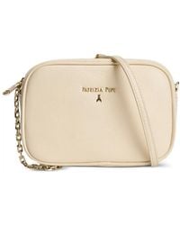 Patrizia Pepe - Sac À Bandoulière À Plaque Logo - Lyst