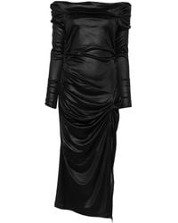 Isabel Marant - Off-Shoulder Draped Midi Dress - Lyst
