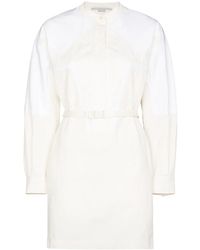 Stella McCartney - Liana Belted-Waist Minidress - Lyst