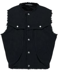 ANDERSSON BELL - Studded Faux-Shearling Gilet - Lyst