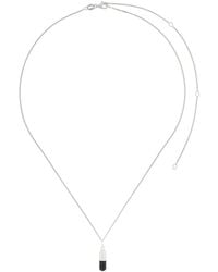 True Rocks - Two-Tone Pill Pendant Necklace - Lyst