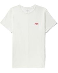 Rag & Bone - Logo-Embroidered Cotton T-Shirt - Lyst