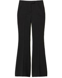 Twinset - Crêpe Flared Trousers - Lyst