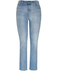AG Jeans - Jeans Mari crop slim - Lyst