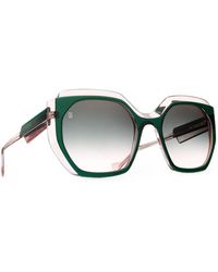 Caroline Abram - Patrizia Geometric-Frame Sunglasses - Lyst