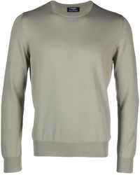 Barba Napoli - Crew-Neck Coton Jumper - Lyst
