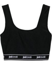 Just Cavalli - Logo Band Top - Lyst