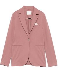 Circolo 1901 - Blazer Met Enkele Rij Knopen En Textuur - Lyst