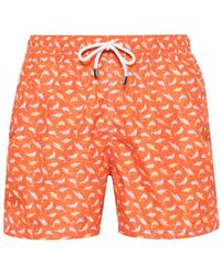 Fedeli - Madeira Swim Shorts - Lyst