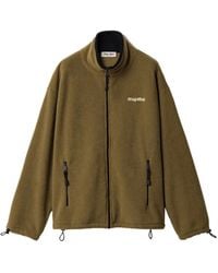 Miu Miu - Fleece Zipper Jacket - Lyst
