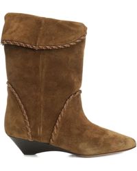 Isabel Marant - Bottines Edoa 45 En Daim - Lyst