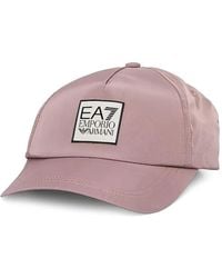 EA7 - Logo-Patch Hat - Lyst