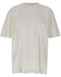 FILIPPO DE LAURENTIIS - Chest-Pocket Ribbed-Neck T-Shirt - Lyst