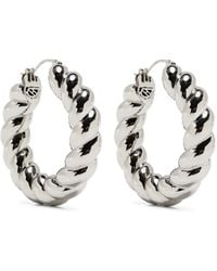 Eddie Borgo - Orecchini A Cerchio Rope - Lyst