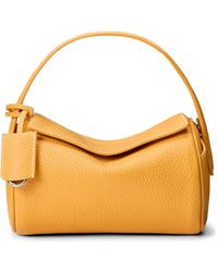 Polo Ralph Lauren - Small Polo Play Pebbled-Leather Duffel Bag - Lyst